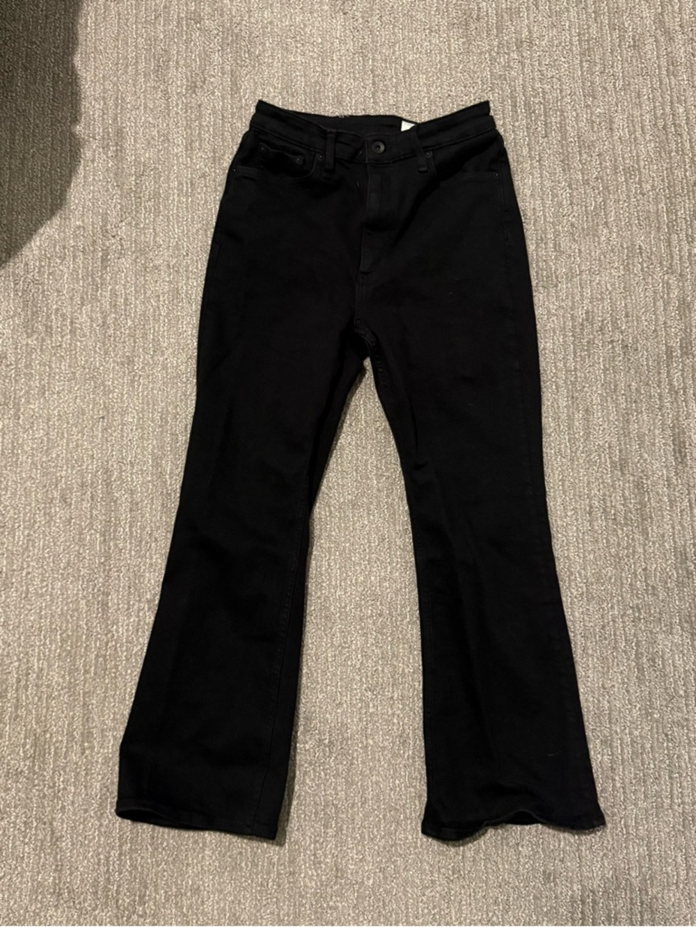 rag & bone Black Bootcut Jeans